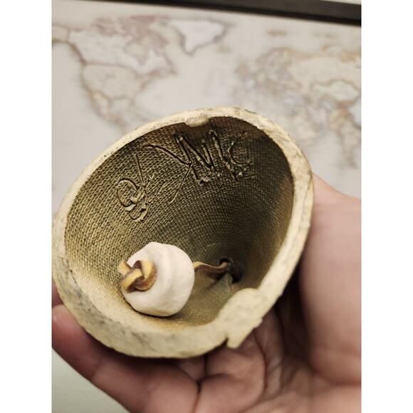 RARE Aviator‎ STUDIO CLAY POTTERY BELL ORIGINAL REX BENSON MID CENTURY - Picture 10 of 11